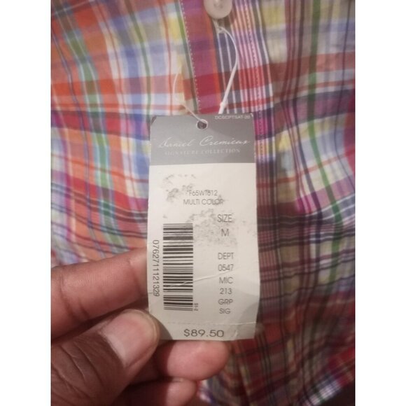 NWT Men's Daniel Cremieux Signature Collection Long Sleeve Shirt Medium M New - Picture 4 of 14